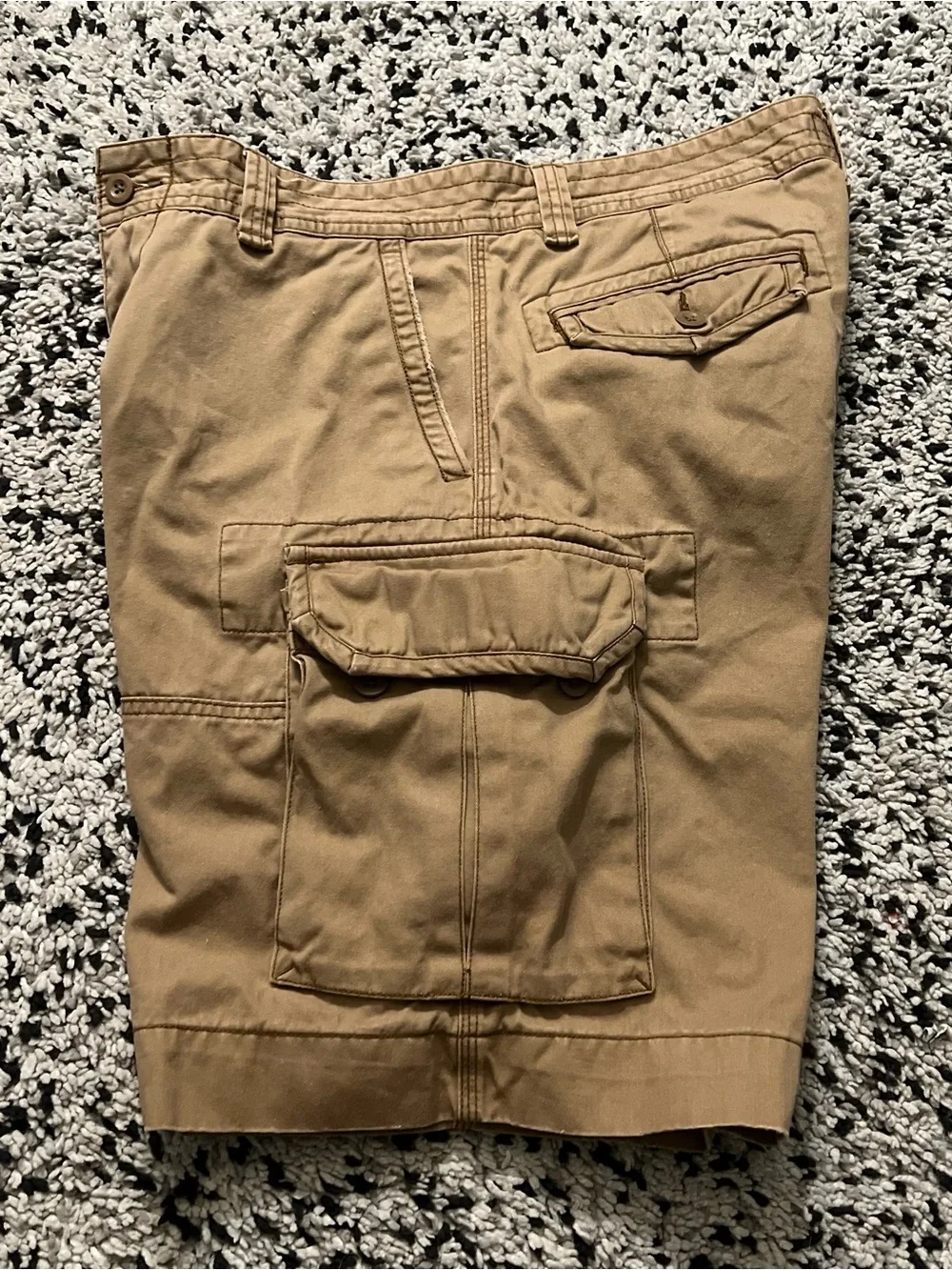 Polo Ralph Lauren Khaki Cargo Shorts 10” Inseam Men’s Size 35